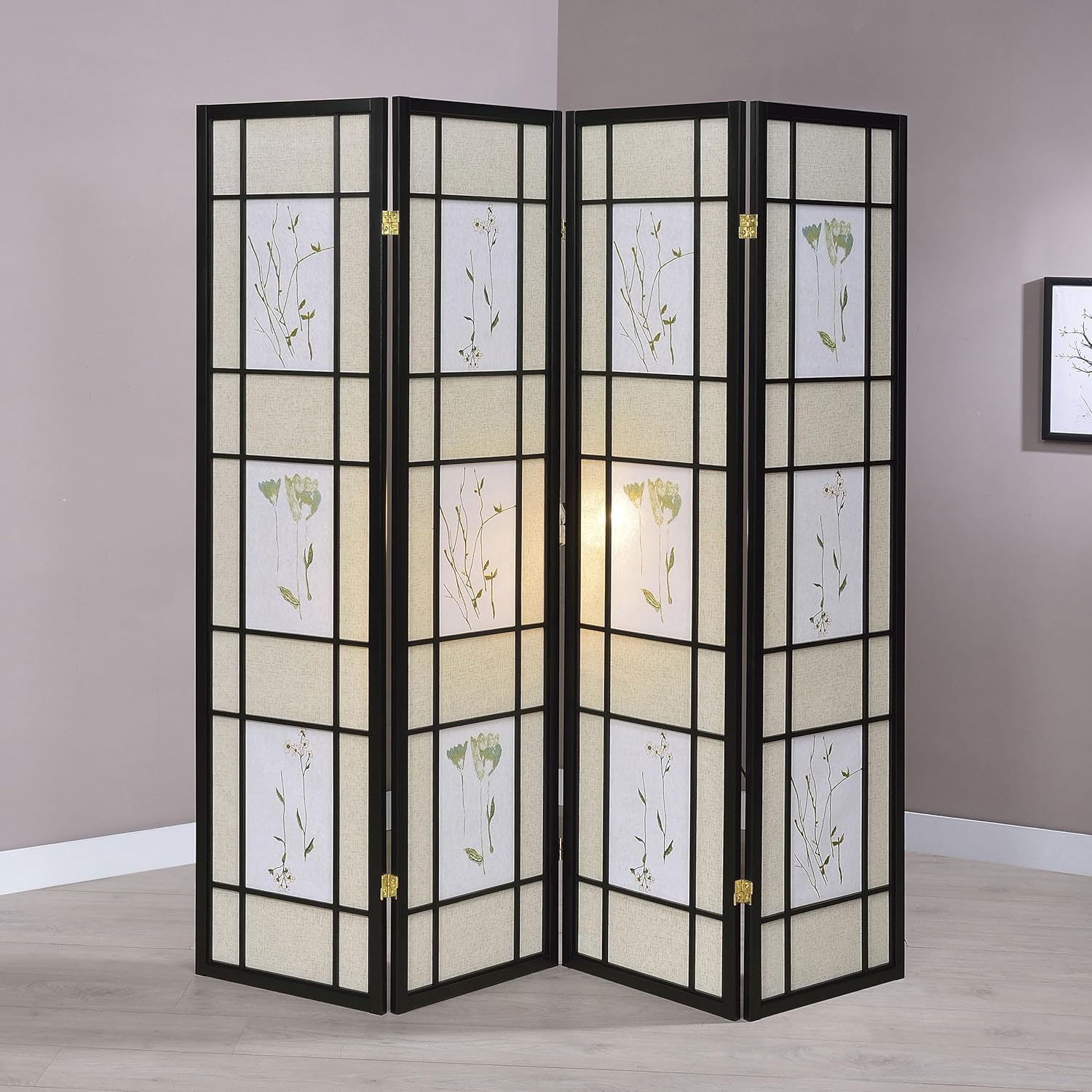 70-Inch 4-Panel Room Divider F - Shoji Screen Divider review and price