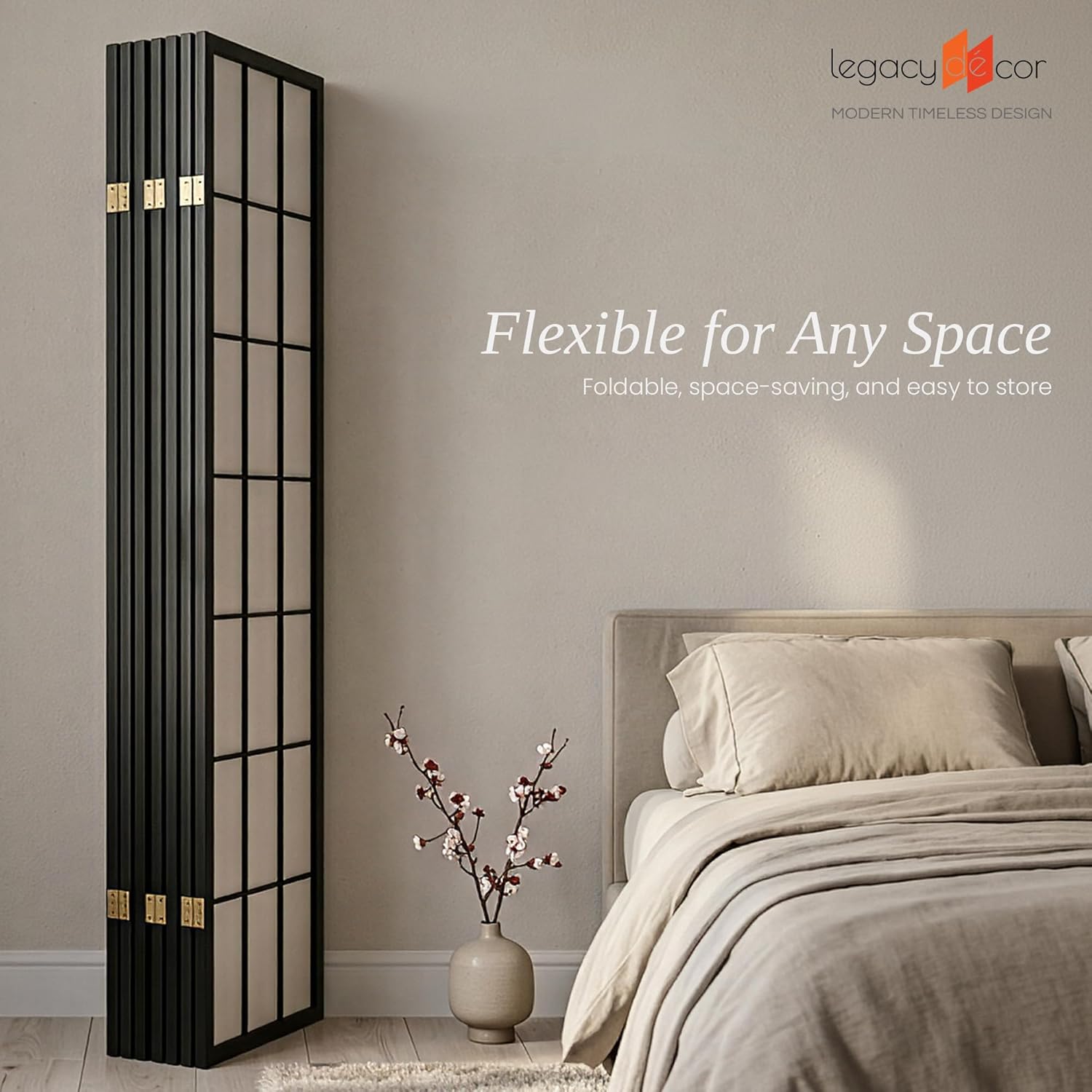 6-Panel Folding Room Divider P - Shoji Screen Divider review and price