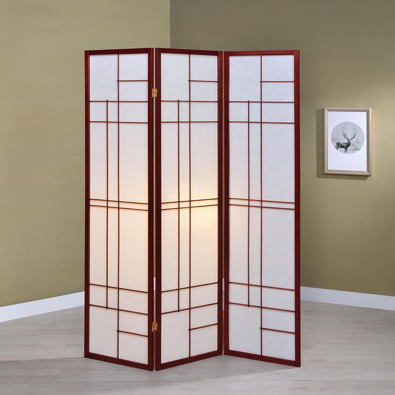 3-Panel Room Divider Folding S - Shoji Screen Divider review and price