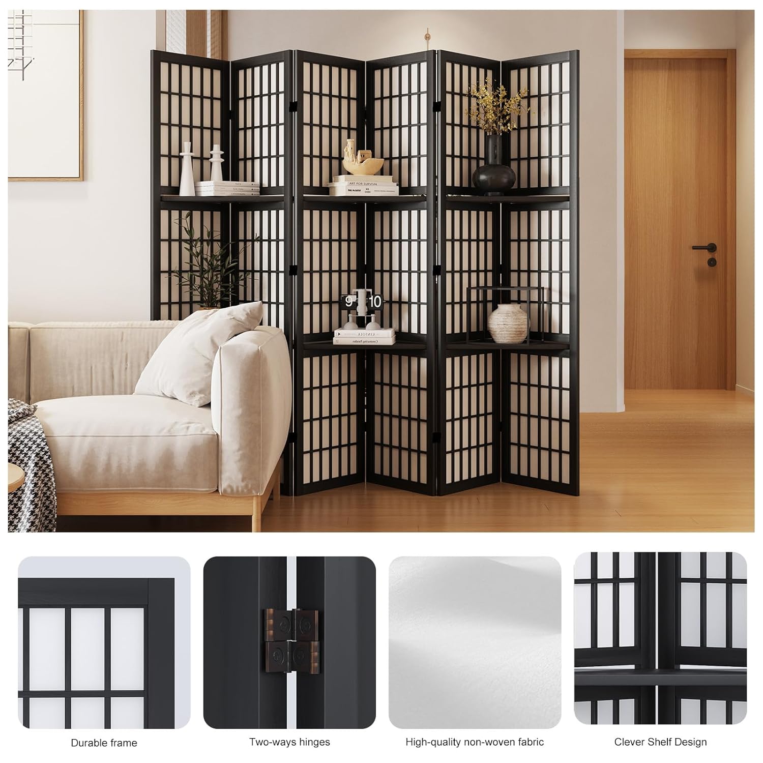 66.9 Inch Tall Japanese Shoji  - Shoji Screen Divider review and price